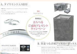 Katamu 『えらべる成約プレゼントキャンペーン』